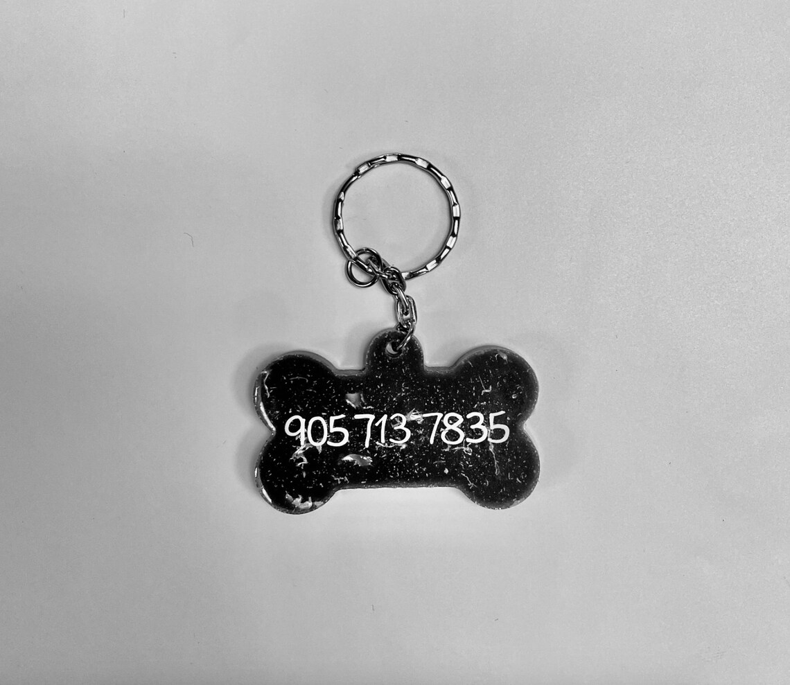 Custom Resin Dog Tag Etsy