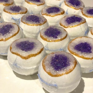 Wholesale Bath Bombs, 25 Geode bath bombs, Bulk Order, Party Favors, Wholesale Holiday, Storefronts & Sellers, Resale, Retail, Private Label