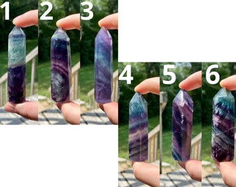 Rainbow Fluorite Towers| Choose Your Tower