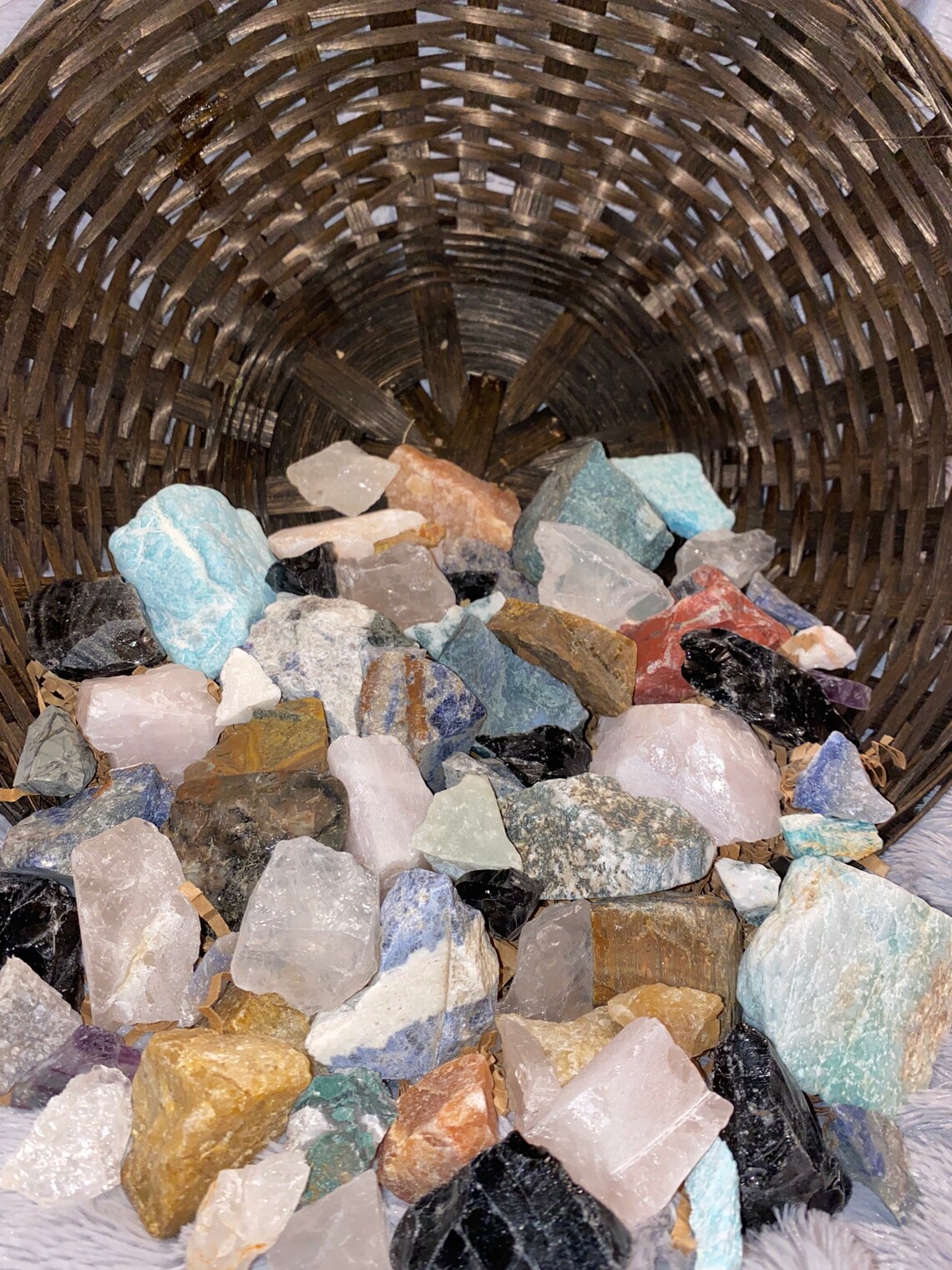 Rough Crystal Gemstones Bulk 20 Pieces Etsy