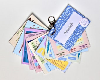 Tarjetas didácticas para enfermeras de hospitales de colocación Profesional de la salud PDF