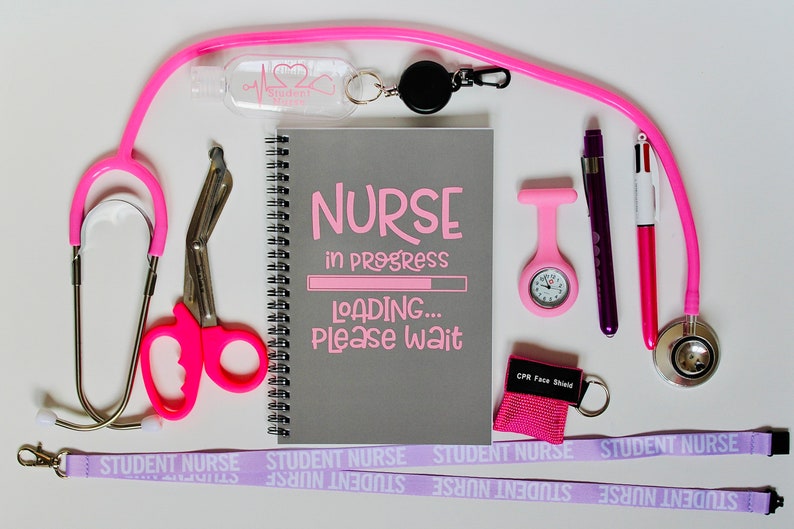 Student Nurse Essentials Starter Kit Pink. Placement Etsy UK