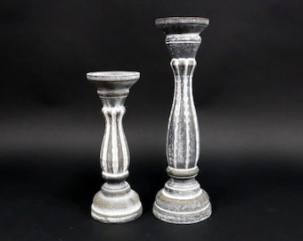 Pair of candle stands