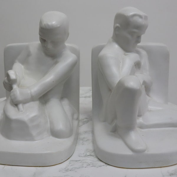 Ceramic Bookends Etsy
