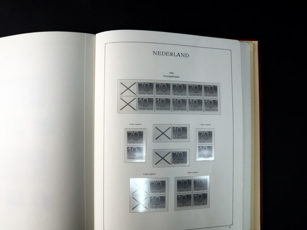 Two kabe Stamp Albums With Leather Binding. Etsy Australia