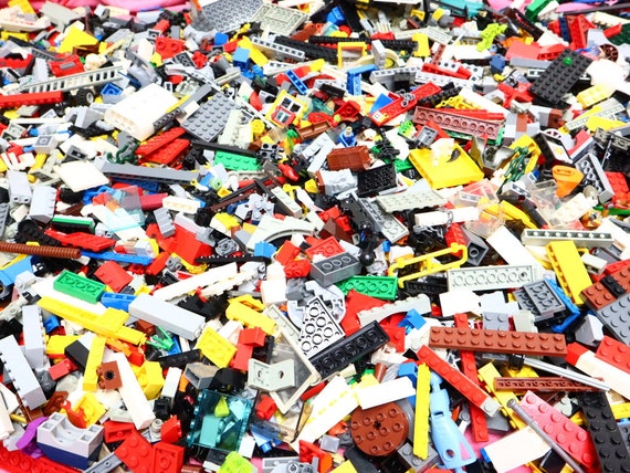 Piezas LEGO originales vintage de los a os 80 surtido variado
