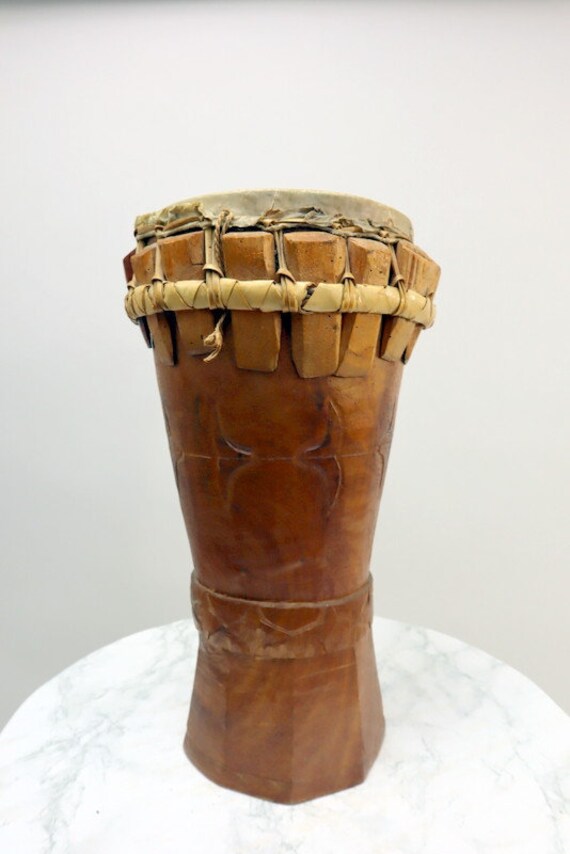 Vintage African Drum, Handmade. - Etsy Ireland