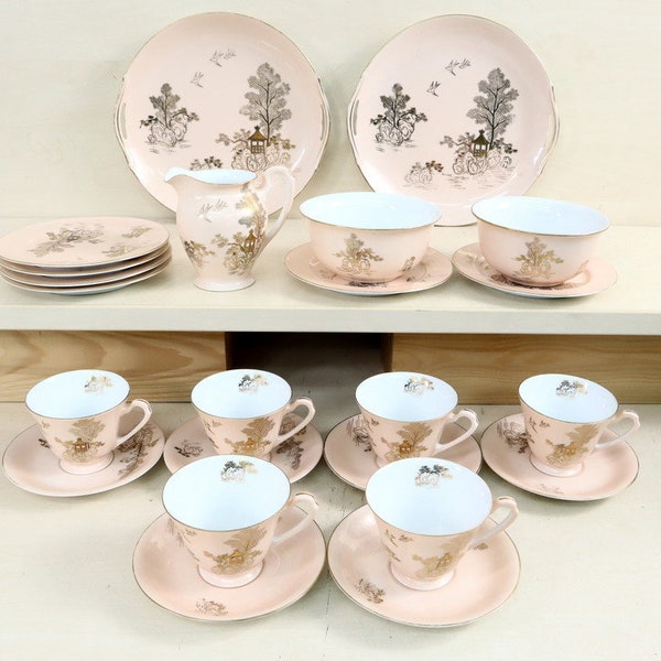 Noritakee Japanese tea set