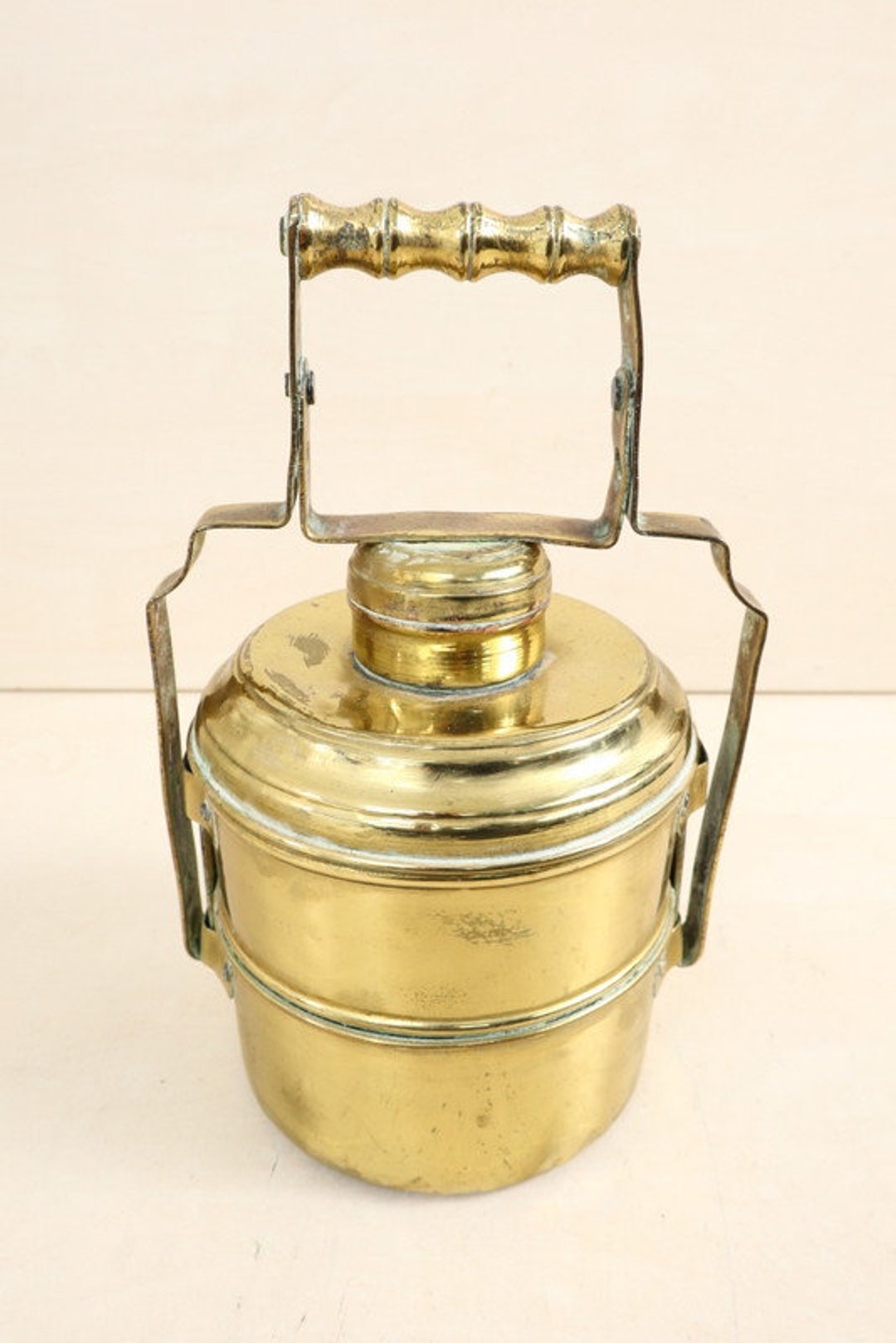 Antique Copper Food Container. Etsy