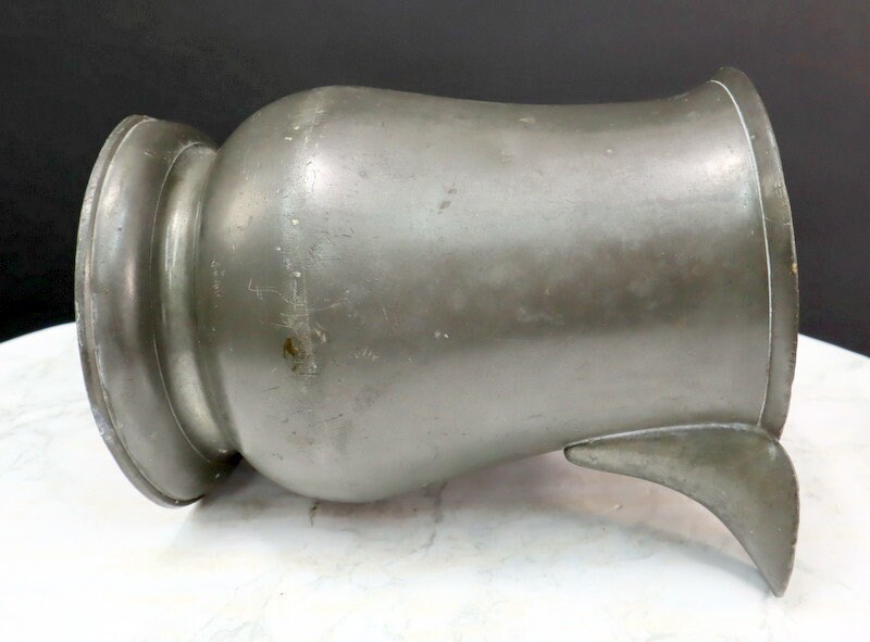Antique pewter pitcher Quart with markings Etsy