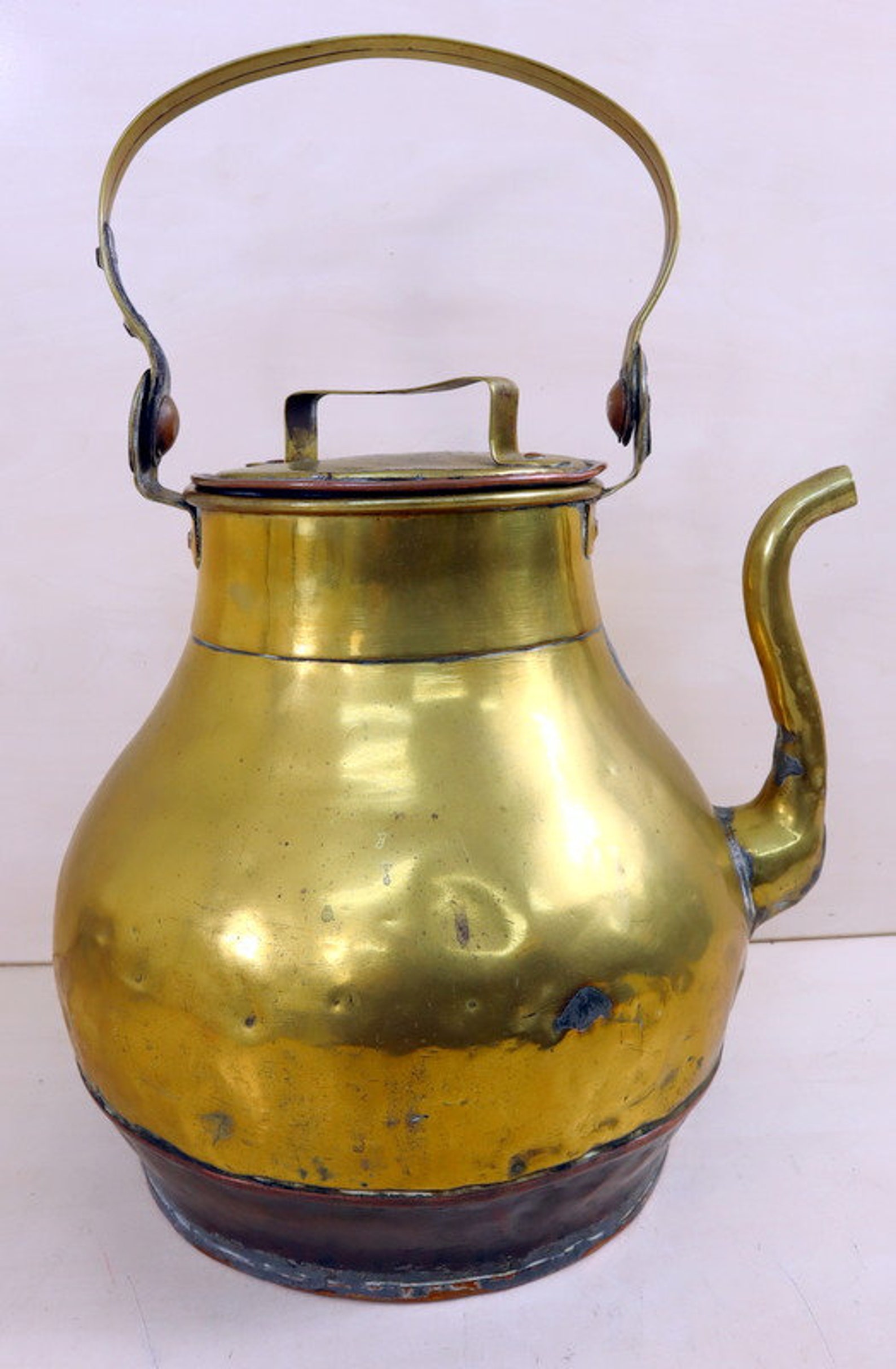 Antique Large Copper Water Kettle With Spout and Handle. Etsy