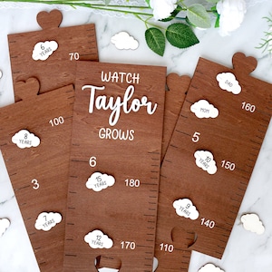 Personalized Height Chart, Growth Chart for Kids, Baby Gifts, Height Ruler for Nursery Decor, Baby Shower Gift, Gift for Kids