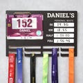 Running Medal and Bib Display | Personal Bests Chalkboard product logo
