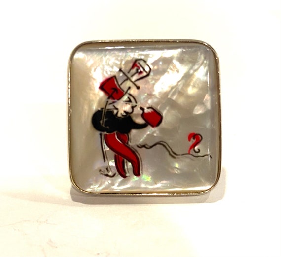 Vintage Mother of Pearl Men’s Cuff Links - image 5