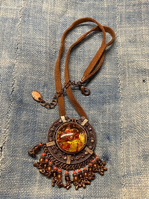 Hand Made Artisan Necklace - image 4