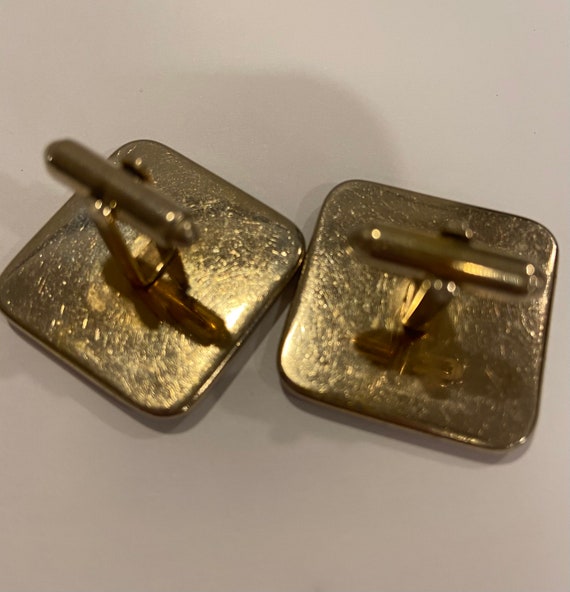 Vintage Mother of Pearl Men’s Cuff Links - image 3