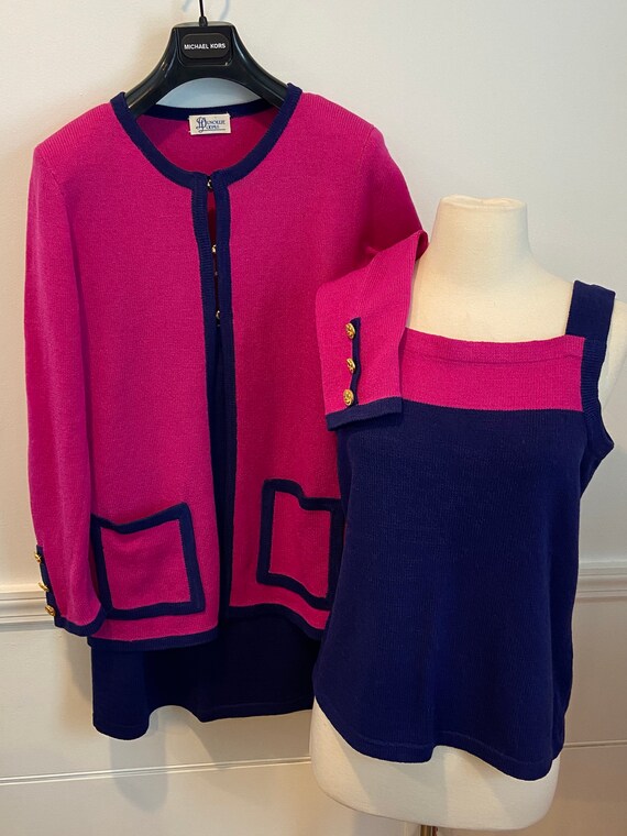 Dunollie Looms Vintage Knit Suit with 3 pieces -