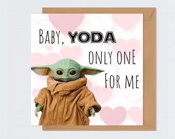 Romantic Yoda Card Etsy Romantic Yoda Card Etsy