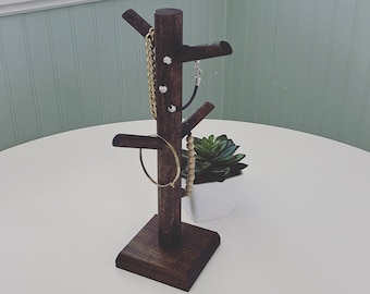 Bracelet Holder, Bracelet Display Holder, Wooden Bracelet Holder, Bracelet Display Stand, Handmade Bracelet Holder.