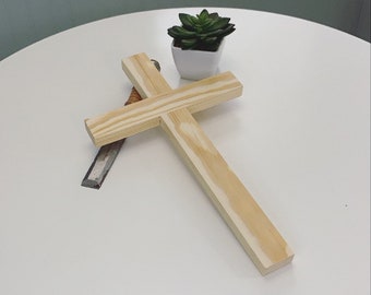 Wooden Cross, 15” Wooden Cross, Handmade Wooden Cross, Cross