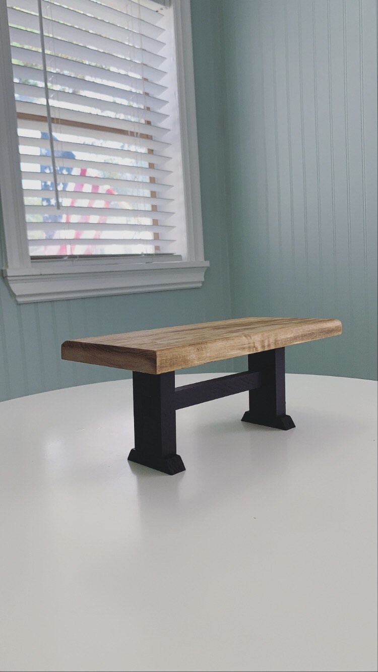 Mini Table Front Mini Table, Handmade Mini Table, Mini Dining Table, Farmhouse Mini ...