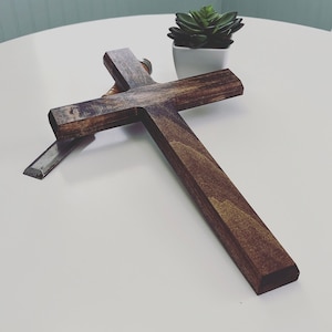 Wooden Cross, Handmade Cross, Cross, Handmade wooden cross.
