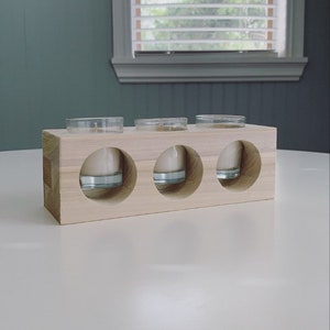 Candle Holder, Wooden Candle Holder, Handmade Wooden Candle Holder