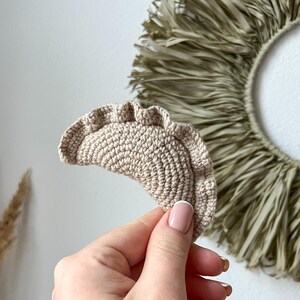 Virkmönster för dumplings, Amigurumi-lekmat, nybörjar-PDF (direktnedladdning) bild 10