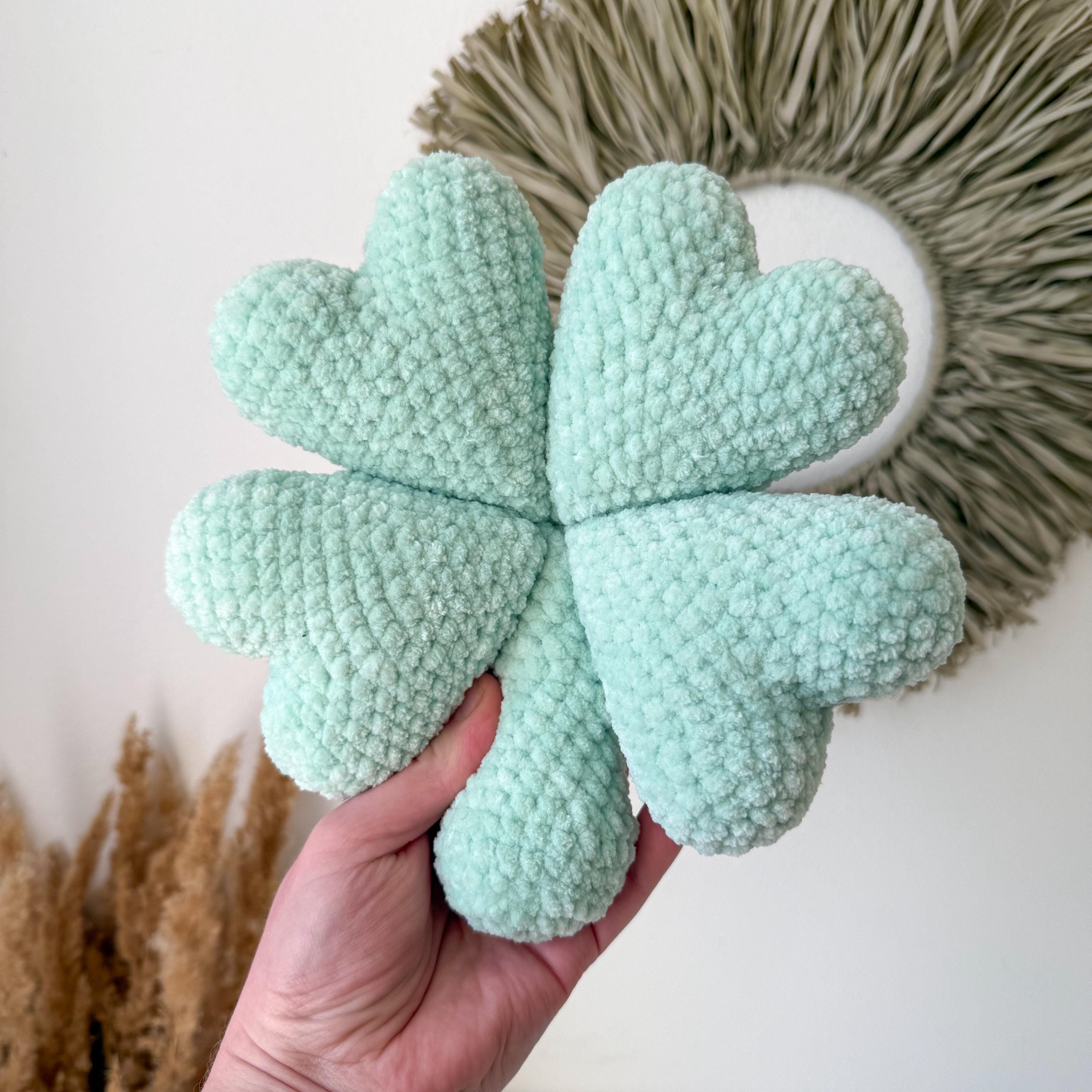 Shamrock Plush Pattern With Printable Tags