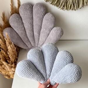 Crochet Pattern Pdf for Small and Large Shell-shaped Pillow, Nautical ...