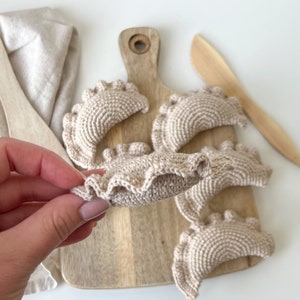 Virkmönster för dumplings, Amigurumi-lekmat, nybörjar-PDF (direktnedladdning) bild 4