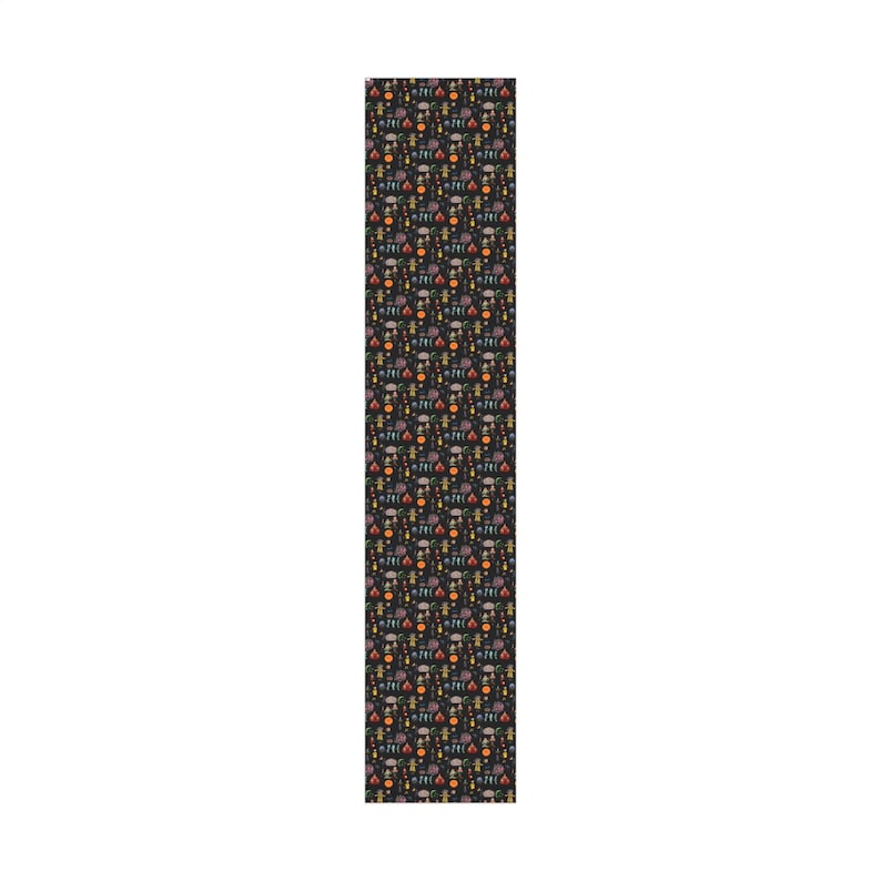 Coraline Halloween Themed Gift Wrap Papers, Spooky Wrapping Paper, Party Supplies, Holiday Decor, Unique Present Wrap image 2