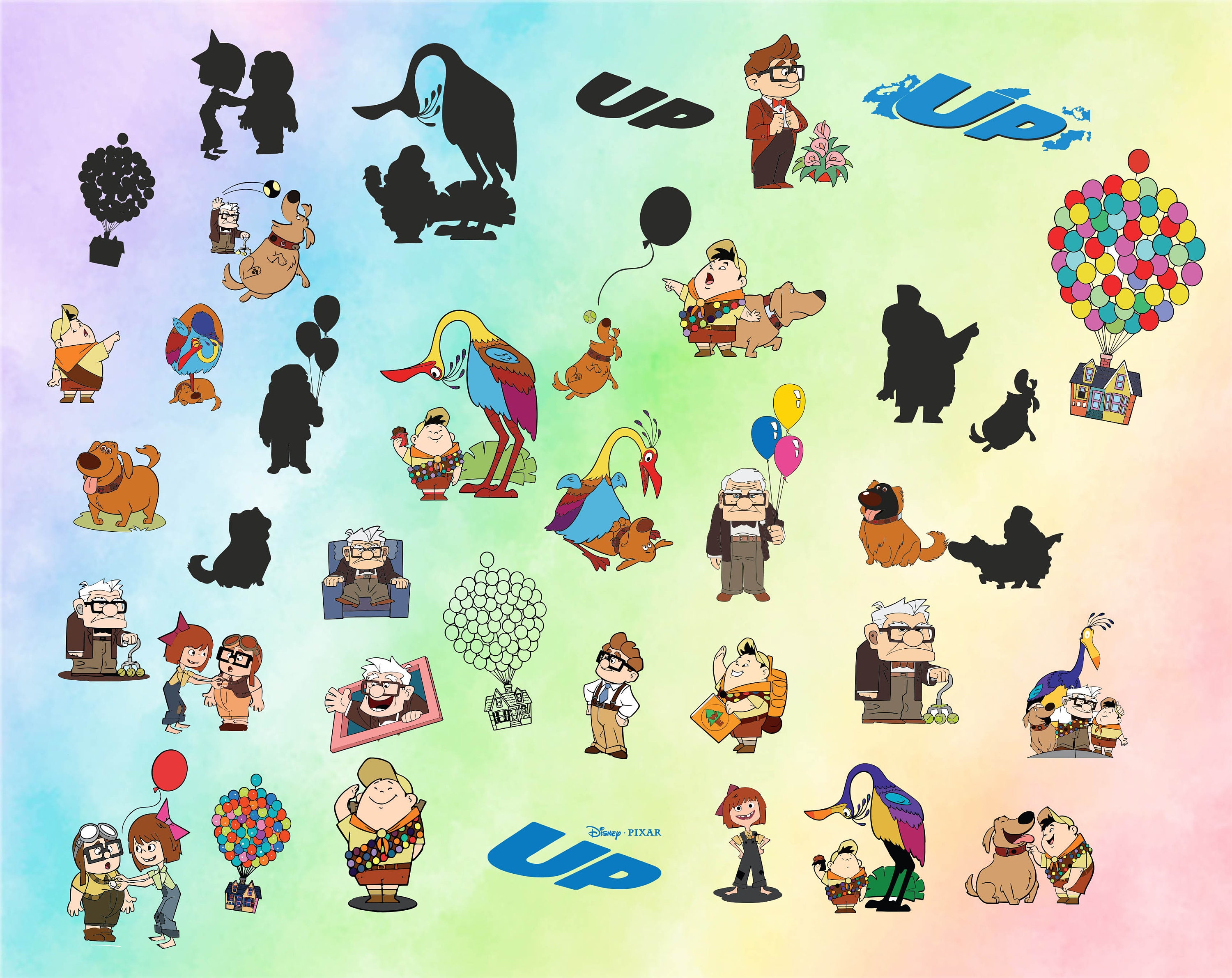 Disney Up svg png dxf Disney svg png dxf | Etsy