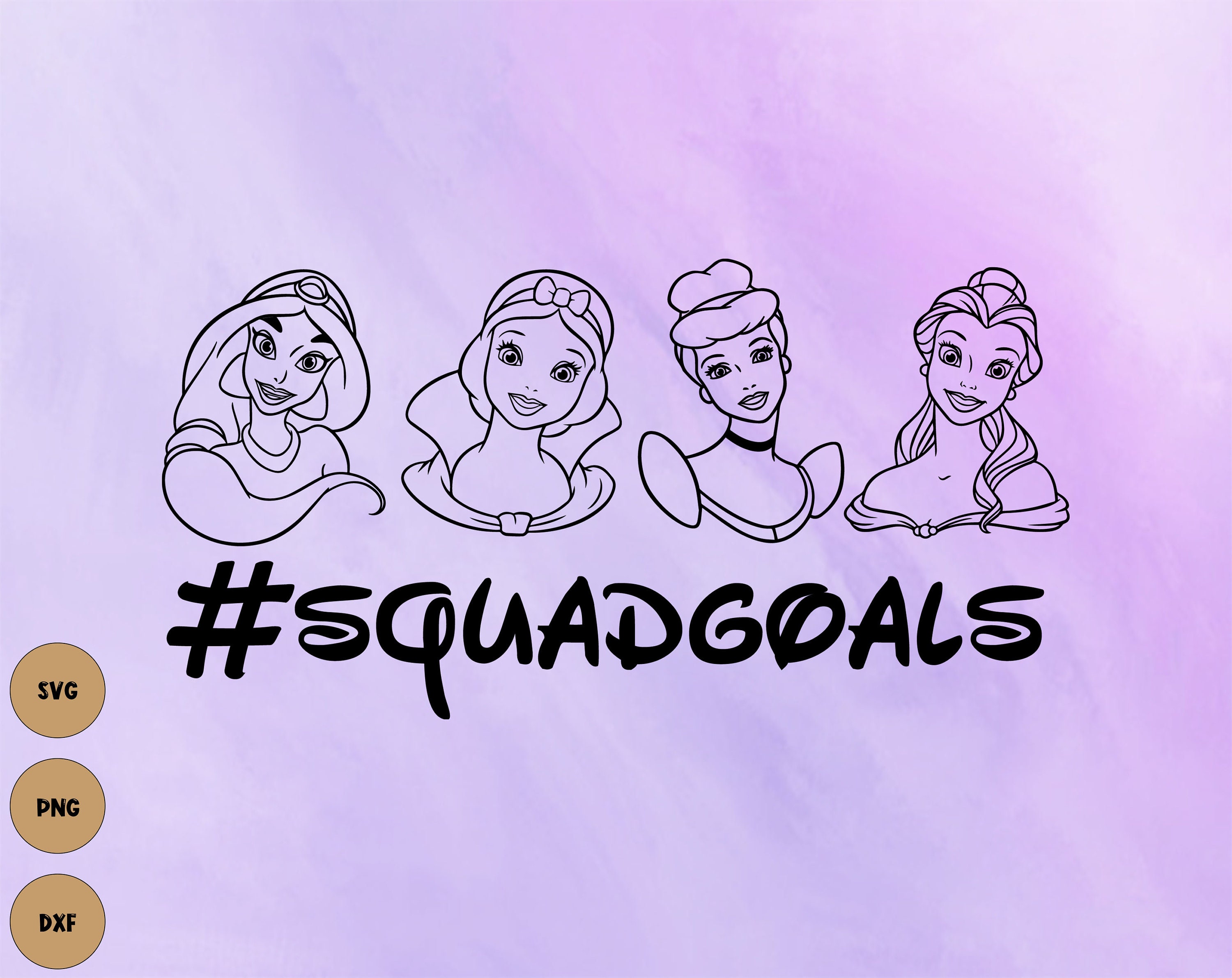Free Free 92 Disney Princess Outline Svg SVG PNG EPS DXF File
