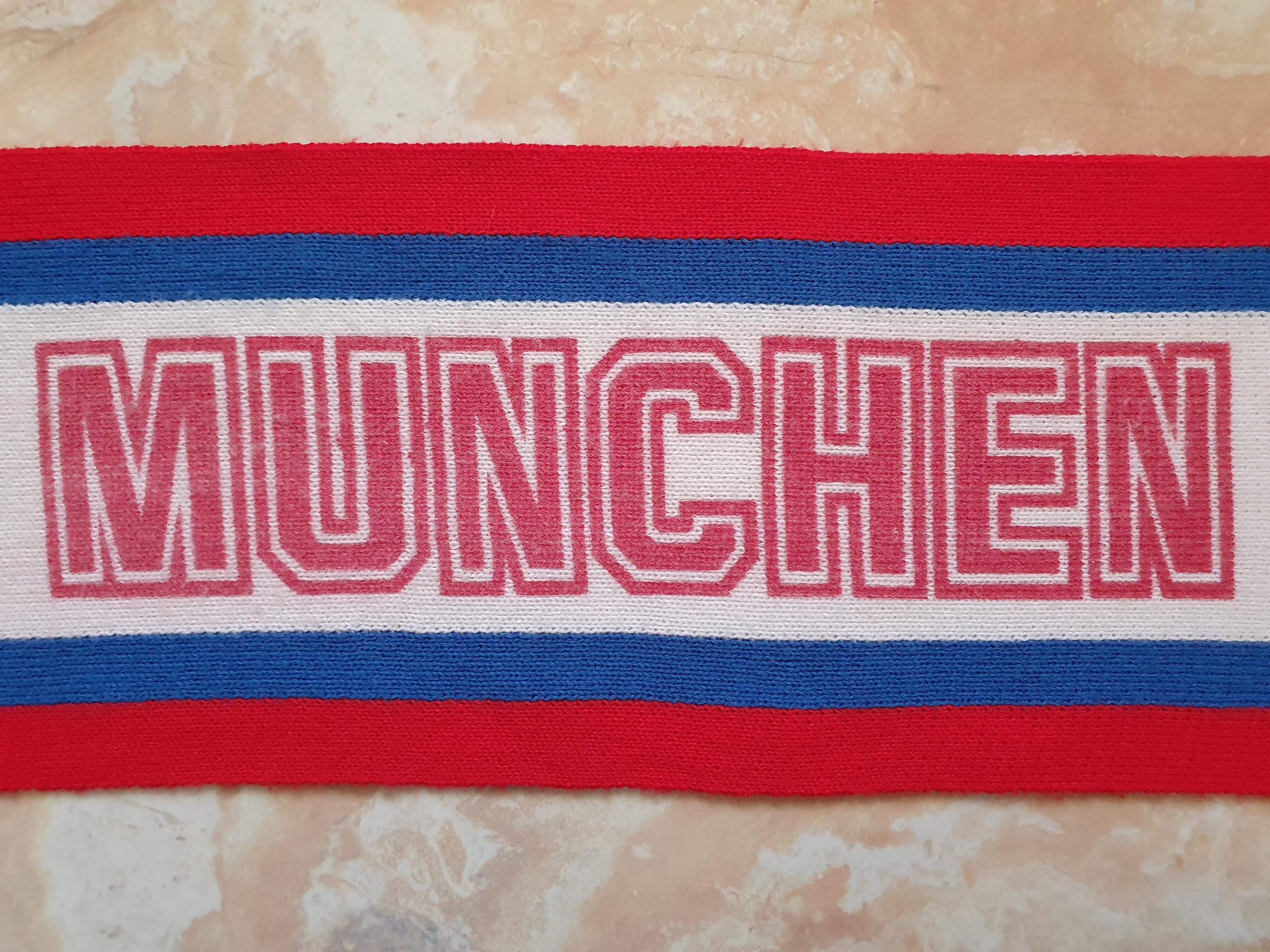 Écharpe Adidas Football FC Bayern Munich Vintage 1980s