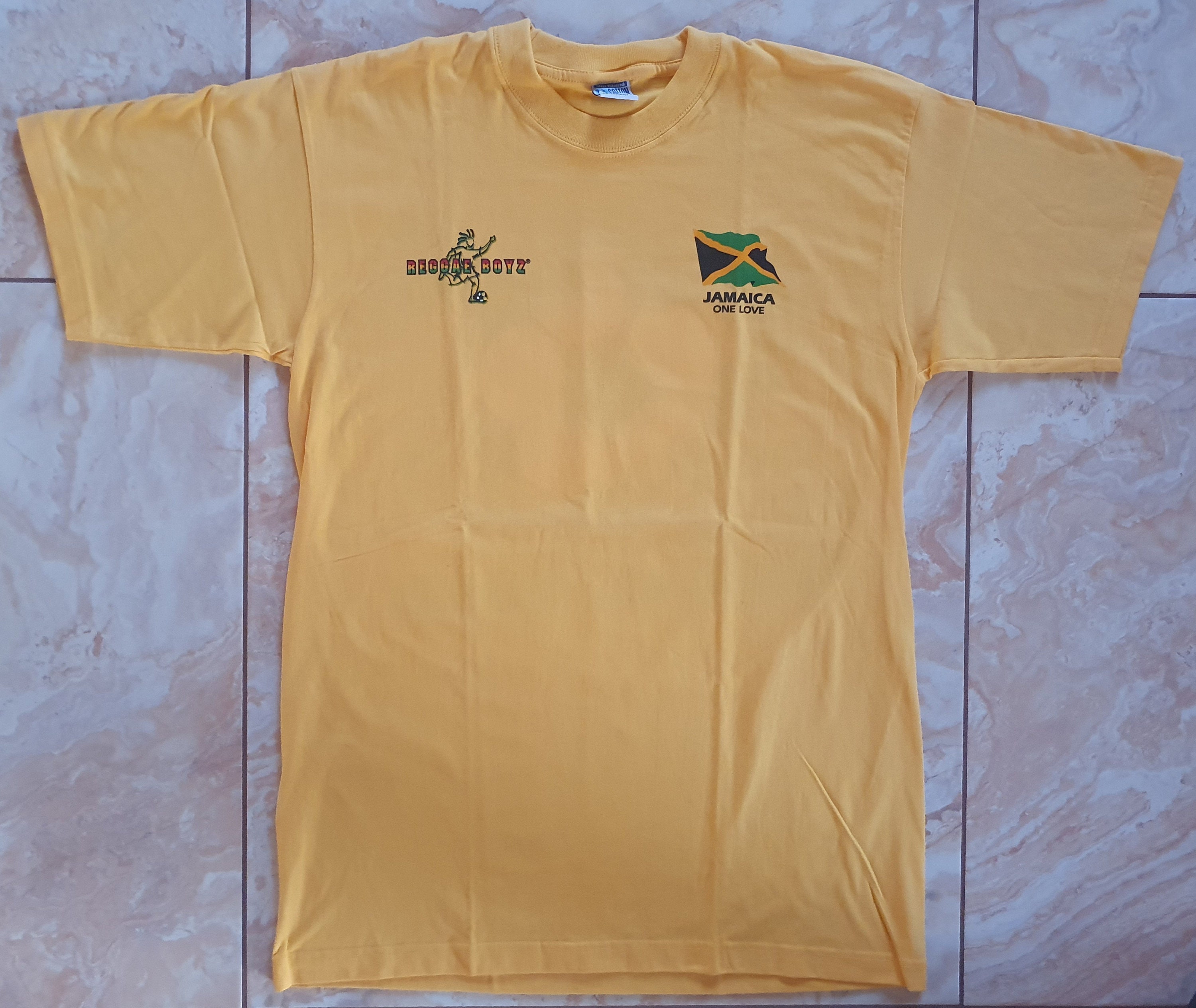 ヴィンテージ 90年代 レゲエ ボーイズ Tシャツ：ジャマイカ ワールド