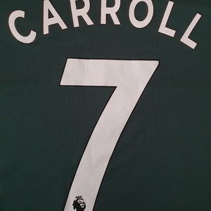 Original Newcastle United Football Club Away Brand-New Shirt Jersey 2019-2020 Andy Carroll #7. Size: XL-Adult image 9