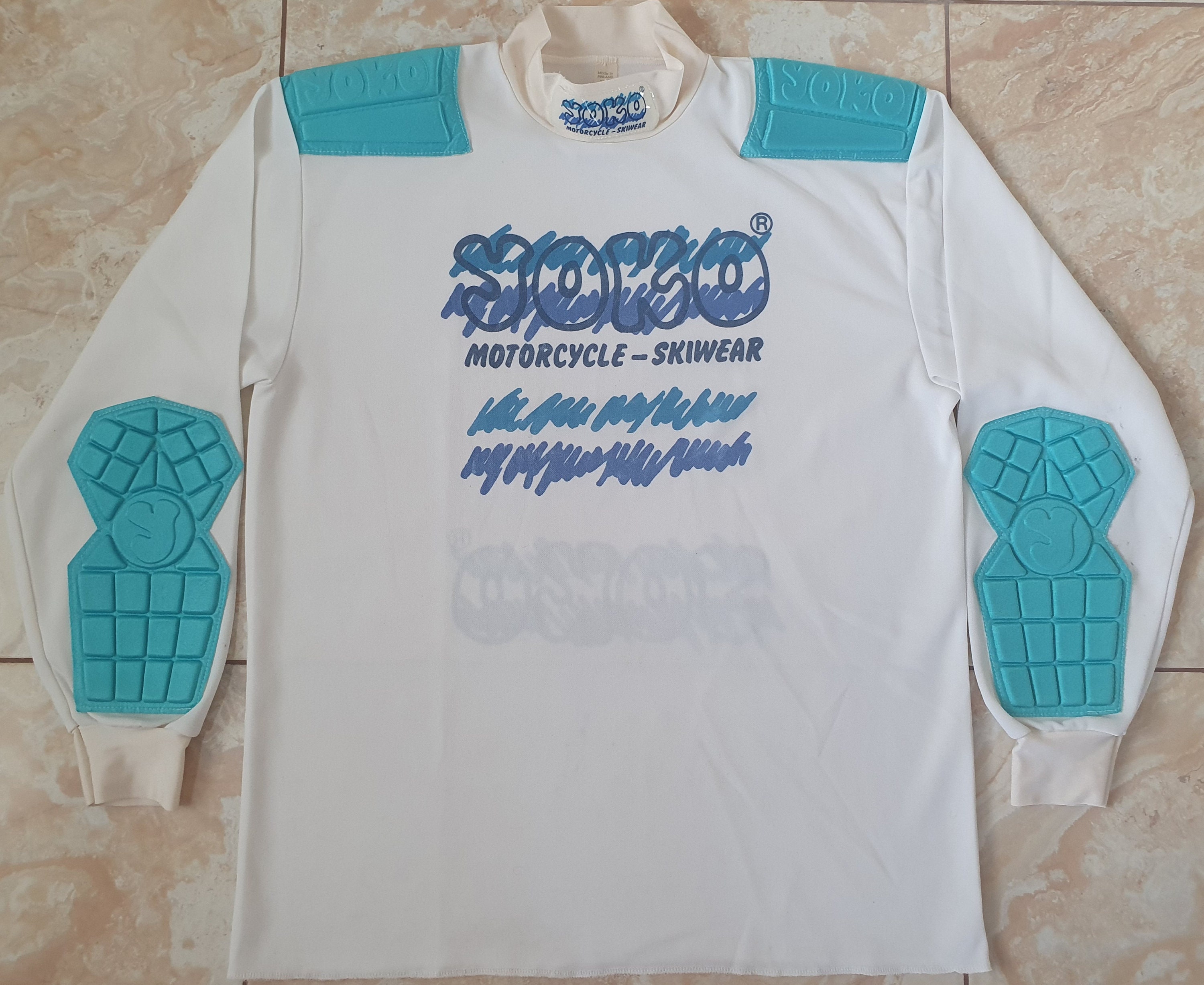 Rare Authentic Vintage YOKO Motocross Racewear Offroad Longsleeve