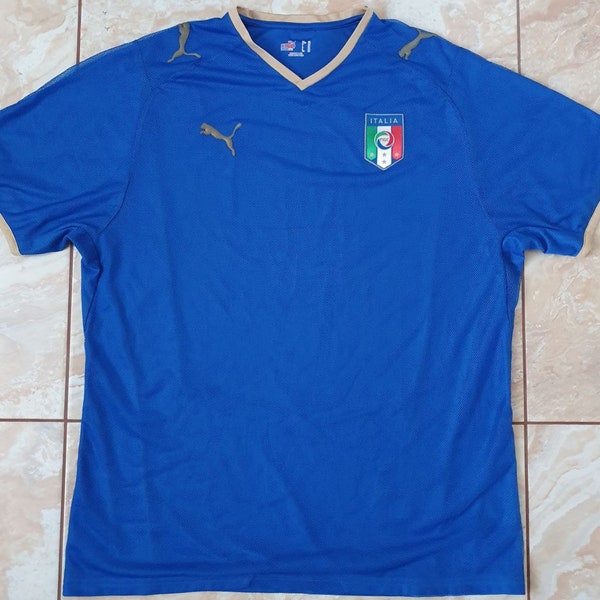 Original Italy National Football Team Home Shirt Jersey 2008-2009