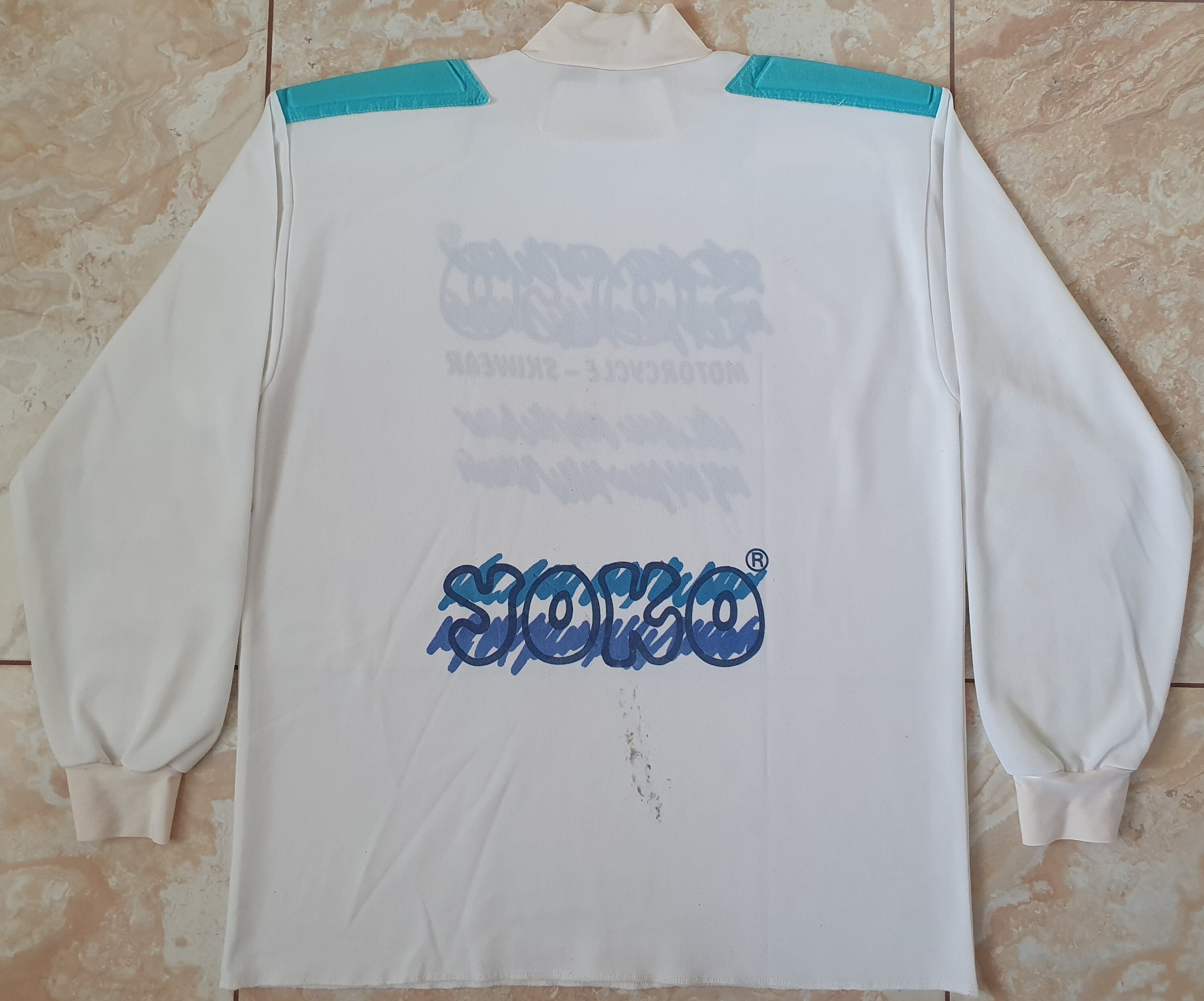 【90sビンテージ】YOKO モトクロスシャツ フィンランド製 Y2K Rare Authentic Vintage YOKO Motocross Racewear Offroad Longsleeve