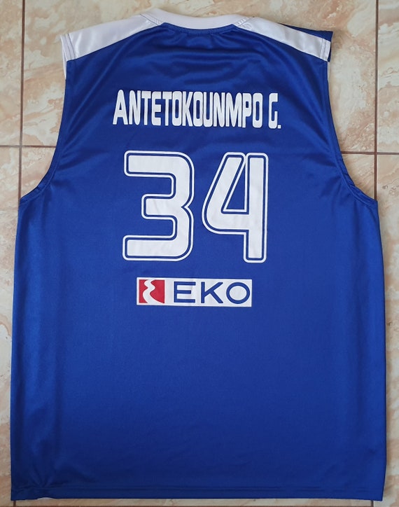 NBA, Shirts, Giannis Antetokounmpo Greece Hellas 34 Jersey