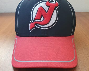 Gorra de hockey original de los New Jersey Devils. Talla: S-M (adulto)
