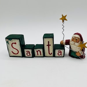Set di blocchi di Babbo Natale Midwest Of Cannon Falls