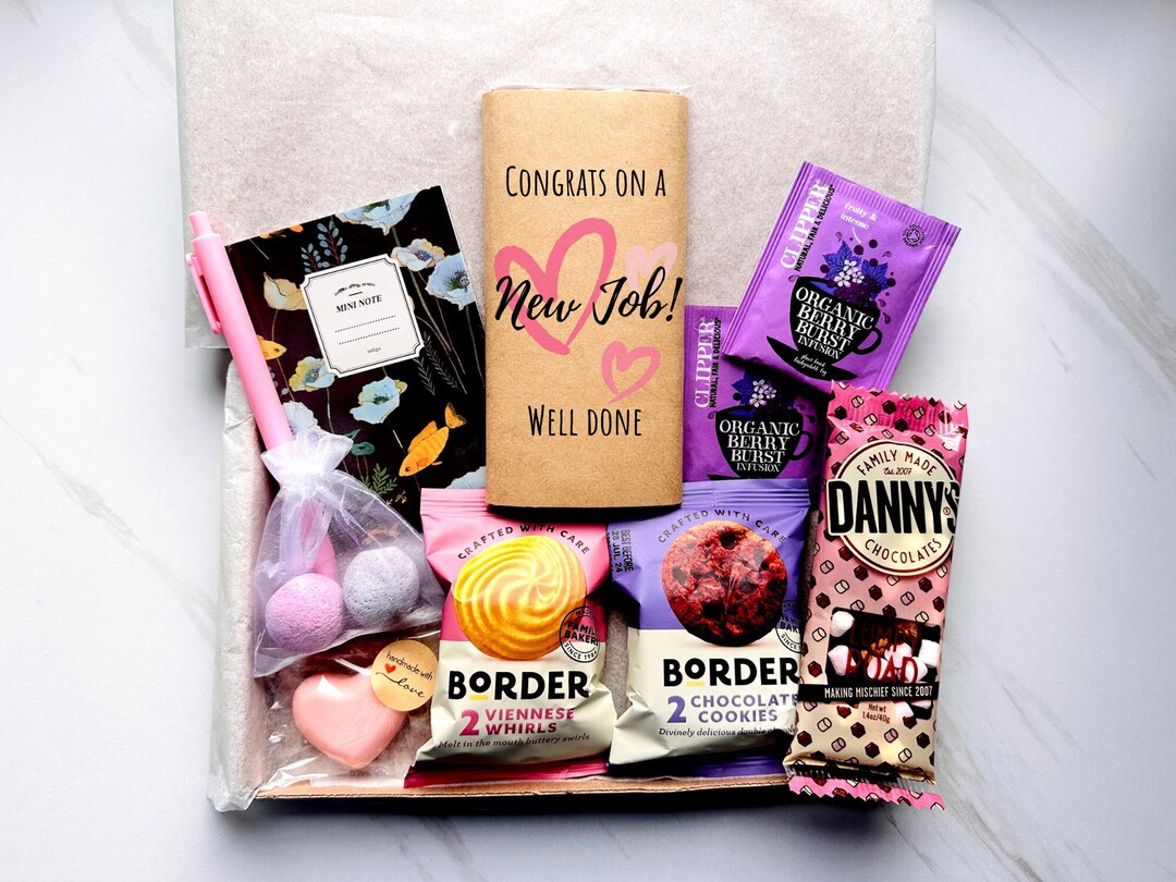 NEW JOB Gift Box for Her, You Got This Box, Good Luck in New Job for