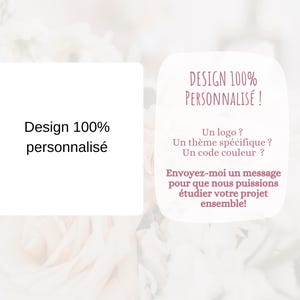Cartes tombola à gratter "MARIAGE" Personnalisé