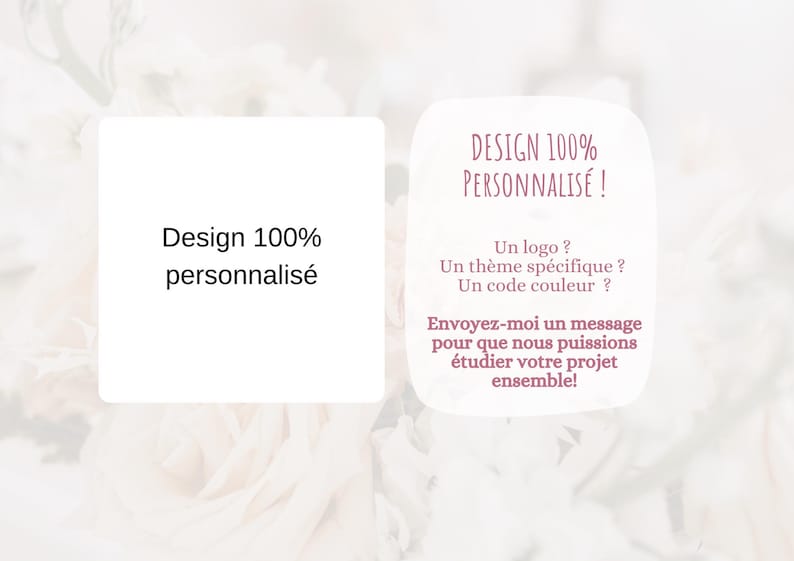Cartes tombola à gratter "MARIAGE" Personnalisé