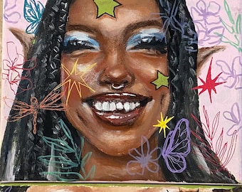 Custom whimsical portraits