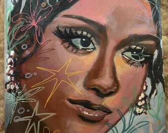 Kate original painting 8x10