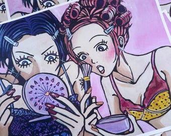 Makeup time Art Print 8.5x11