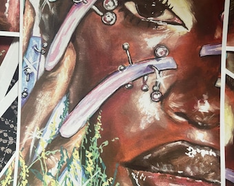 Pierced  art print 8.5x11